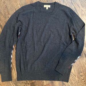 Mens burberry wool sweater